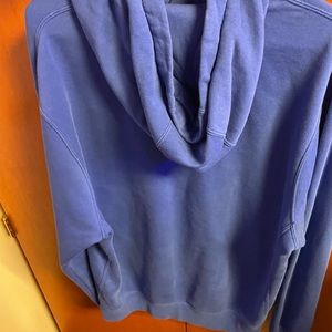 Blue Nike hoodie